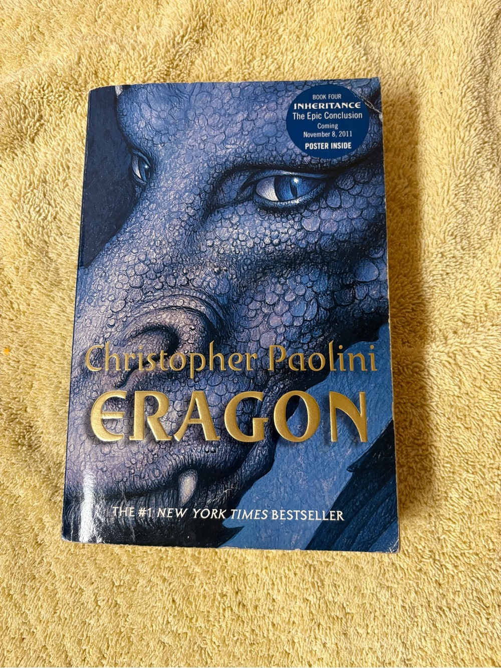 Eragon by Christopher Paolini Paperback Inheritance Cycle Book 1 Fantasy